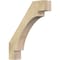 Ekena Millwork 6"W x 28"D x 34"H Merced Rough Sawn Knee Brace, Douglas Fir BRC06X28X34MRC00RDF - alternate 1